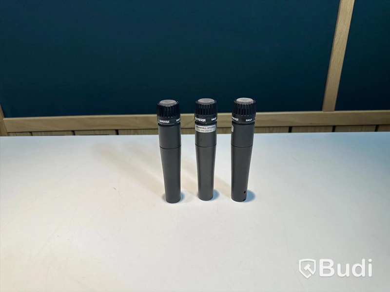 3 st. Mikrofoner - Shure SM57