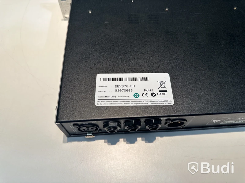 Tube Channel Strip - dbx 376