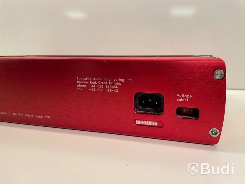 Equalizer - Focusrite Red 2