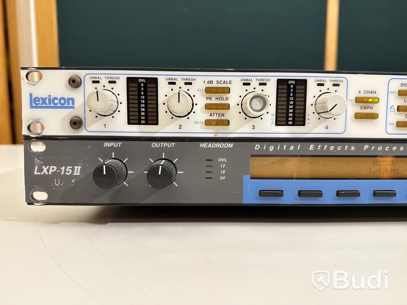 2 st. effekter - Lexicon LXP-15 samt Lexicon 20/20 AD