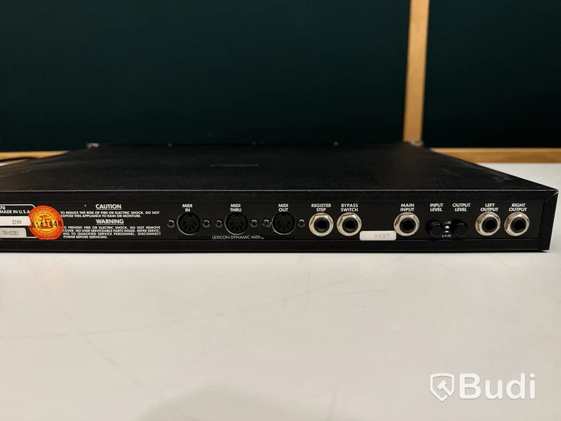 Reverb - Lexicon PCM70