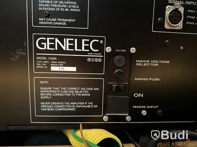 Studiomonitorer - Genelec 1038A OBS! Baslåda ingår ej!