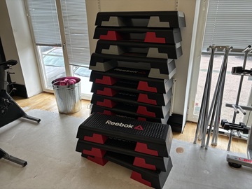 13 st step up-brädor Reebok