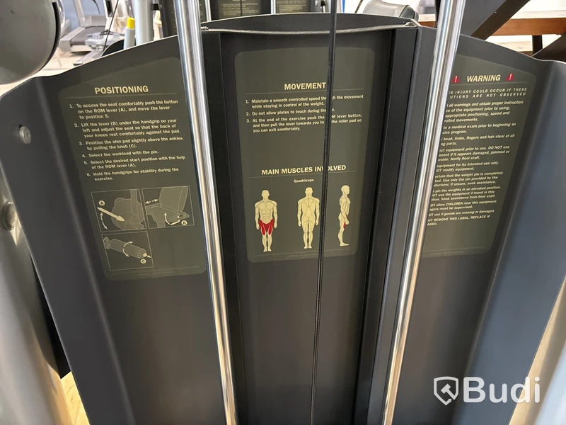 Leg Extension, TechnoGym