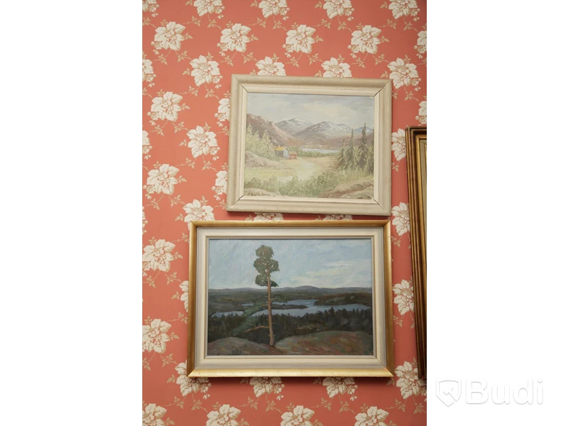 Set om 8 stycken tavlor