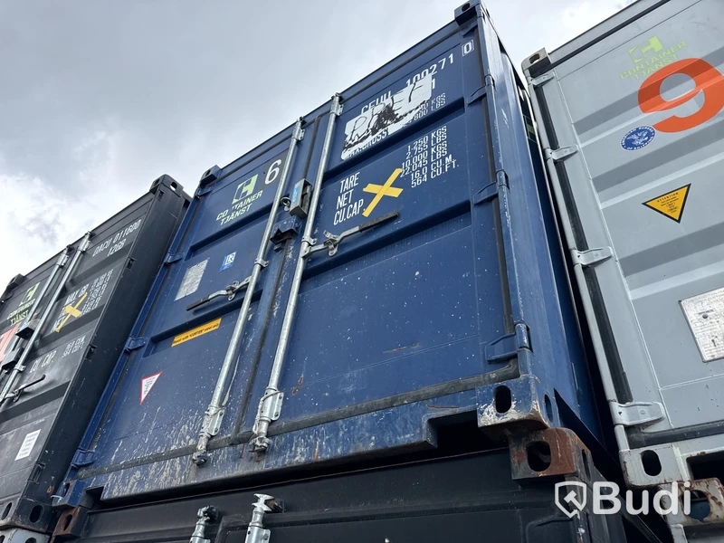 Container 10 fot, isolerad med inredning