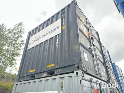 Container 10 fot, isolerad
