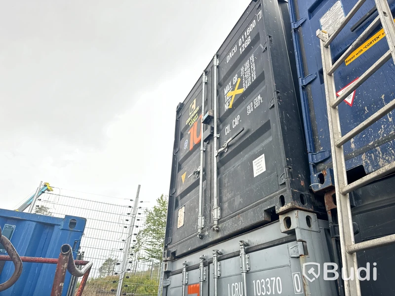 Container 10 fot, isolerad