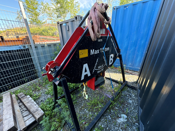 Lyftok Hedbergs, max 18 ton, 2016 med fjärrkontroll