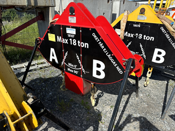 Lyftok Hedbergs, max 18 ton, 2018 med fjärrkontroll