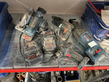 Parti med Bosch-verktyg 18V