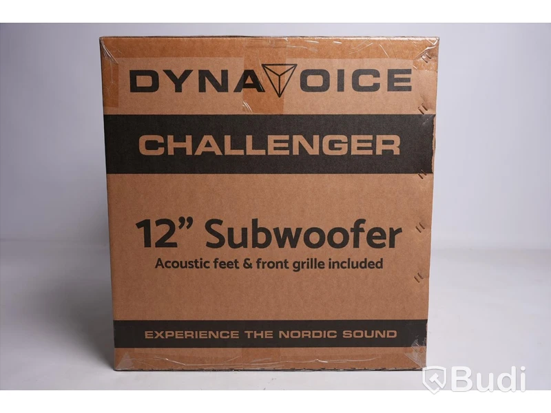 Subwoofer - Dynavoice Definition CSB-V12B Black. Ny, Obruten förpackning.