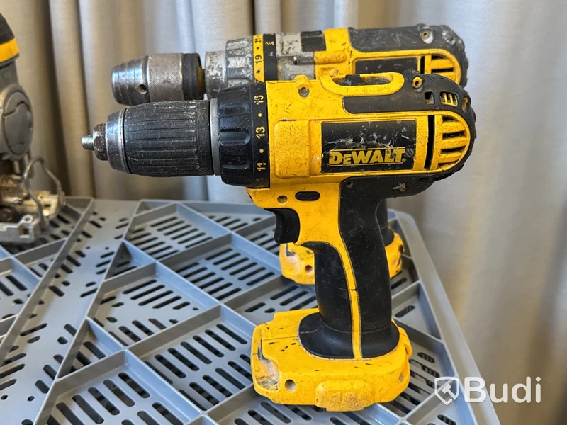 6 st batterimaskiner Dewalt