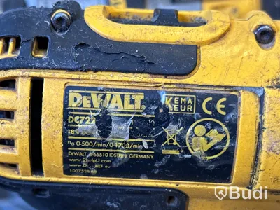 6 st batterimaskiner Dewalt