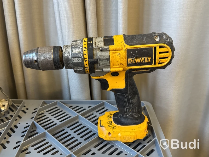 6 st batterimaskiner Dewalt