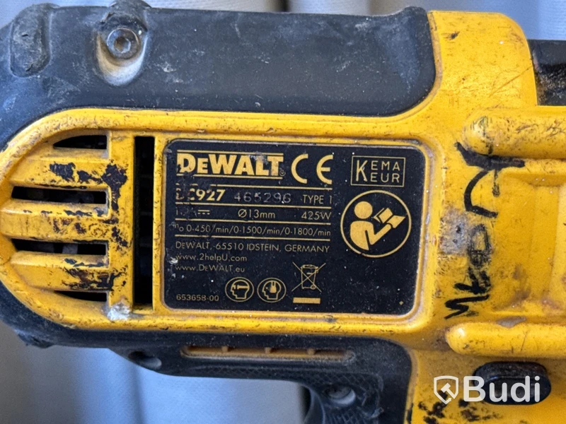 6 st batterimaskiner Dewalt