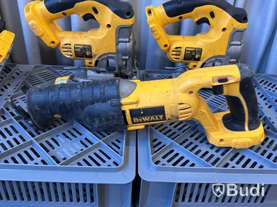 6 st batterimaskiner Dewalt