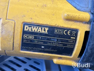 6 st batterimaskiner Dewalt