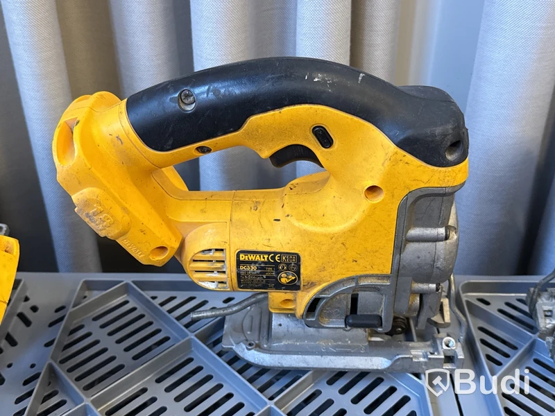 6 st batterimaskiner Dewalt
