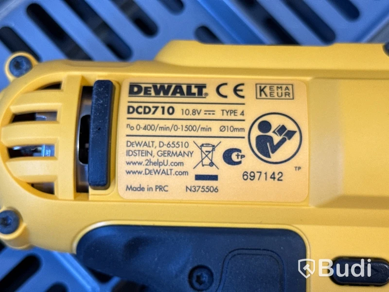 6 st elhandmaskiner Dewalt