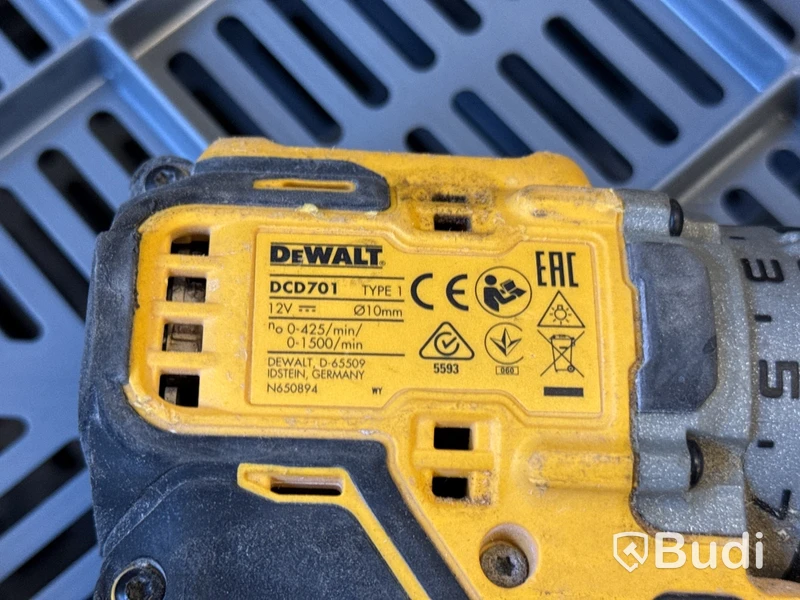 6 st elhandmaskiner Dewalt