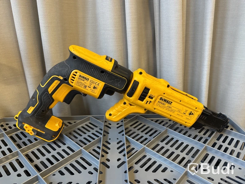 6 st elhandmaskiner Dewalt