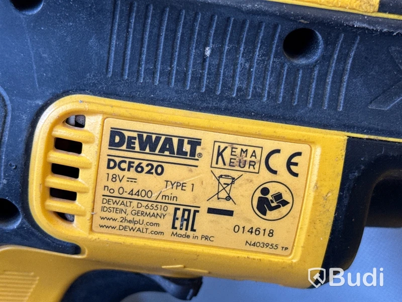 6 st elhandmaskiner Dewalt