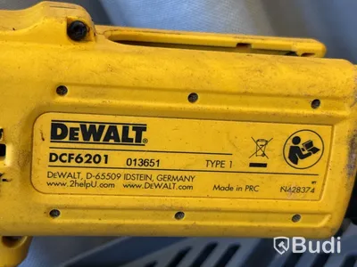 6 st elhandmaskiner Dewalt