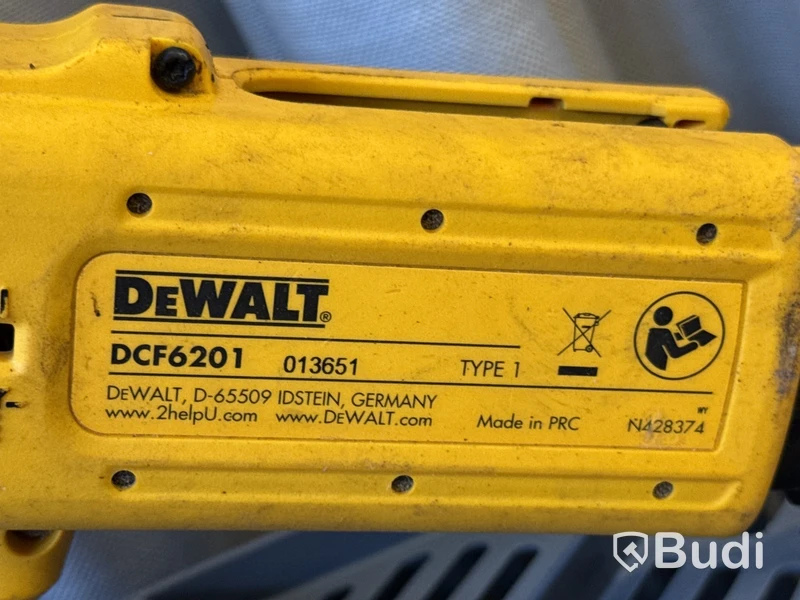 6 st elhandmaskiner Dewalt