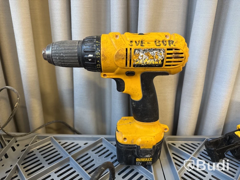 6 st elhandmaskiner Dewalt
