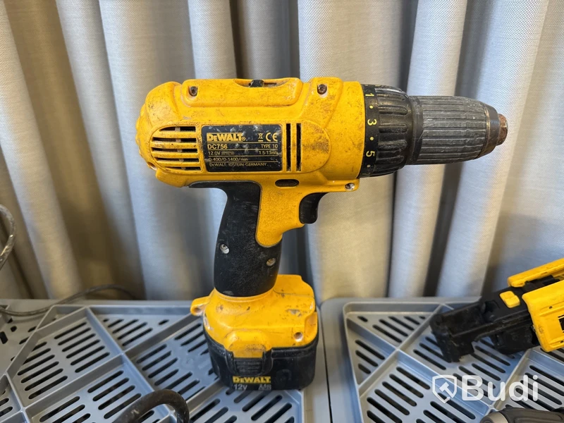 6 st elhandmaskiner Dewalt