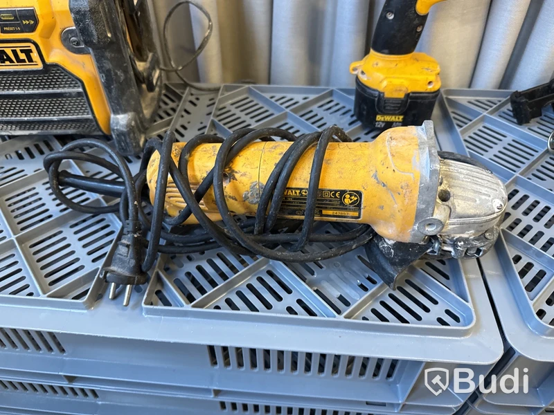 6 st elhandmaskiner Dewalt