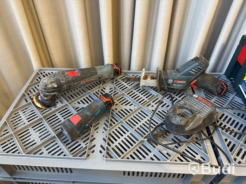 3 st batterimaskiner Bosch