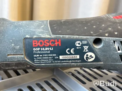 3 st batterimaskiner Bosch