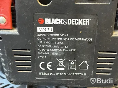Batteribooster & laddare Ctek MXS 10 & Black&Decker