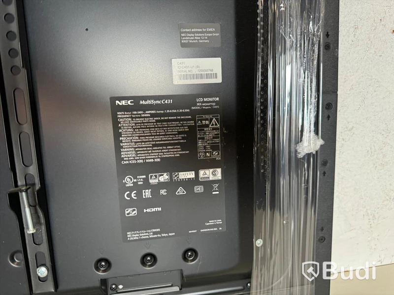 2 st 43" monitorer Nec MultiSync C431 & mini-PC Fujitsu Esprimo 0520 MPC2 - Avtal A9496076