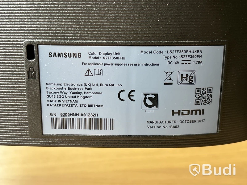 2 st monitorer HP & Samsung