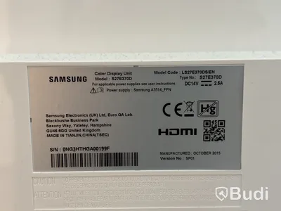 2 st 27” monitorer Samsung S270370D