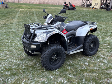 ATV Goes Iron 450 med plog & vagn | 21 mil | 2017
