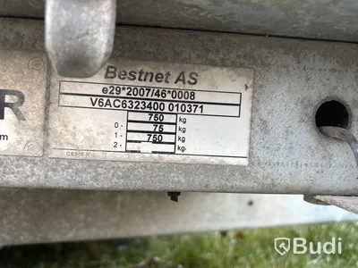 Släpvagn Tiki CS265-R med kåpa | 2016