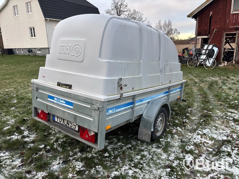 Släpvagn Tiki CS265-R med kåpa | 2016
