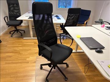 Kontorsstol IKEA Markus med armstöd
