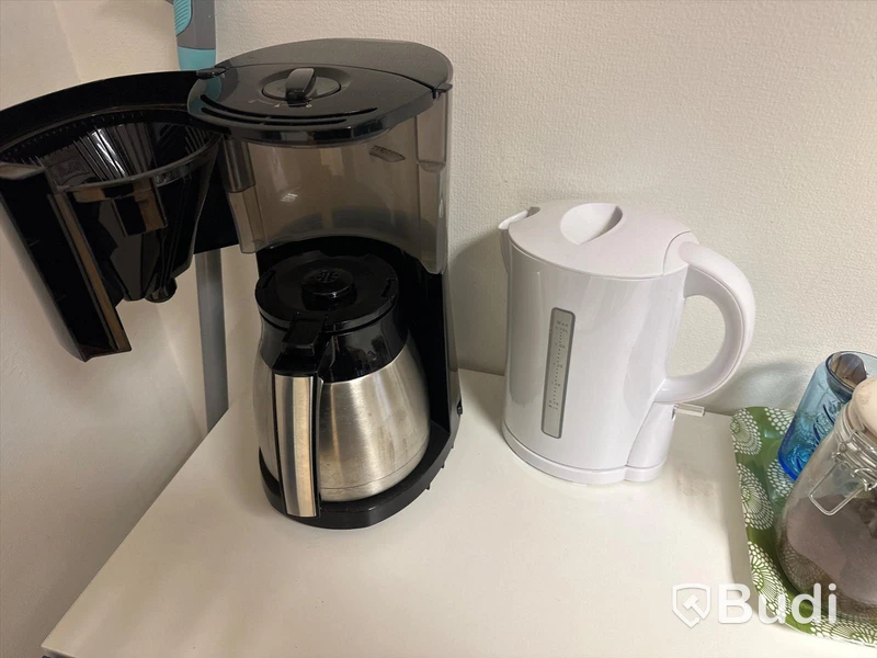Kaffebryggare och vattenkokare