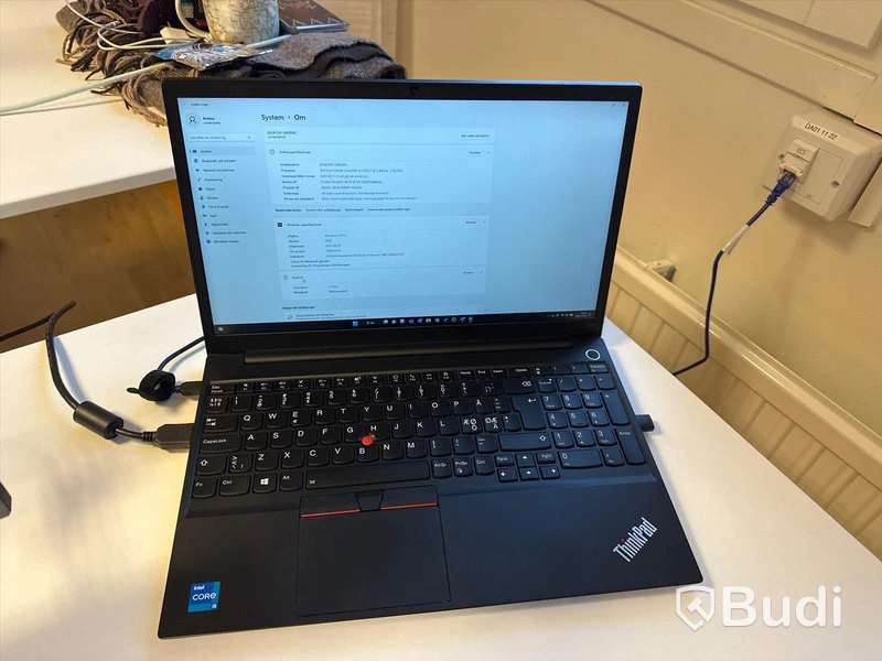 Dator Lenovo Thinkpad E15 core I5 11th gen 8 GB RAM