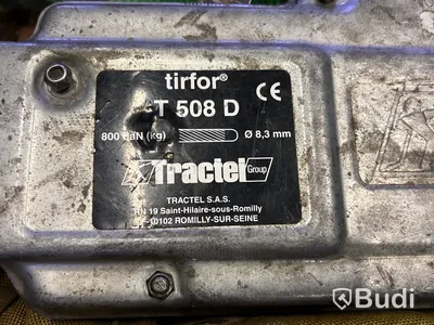 Lintalja Tractel Tirfor T508D med vajerspel & tillbehör