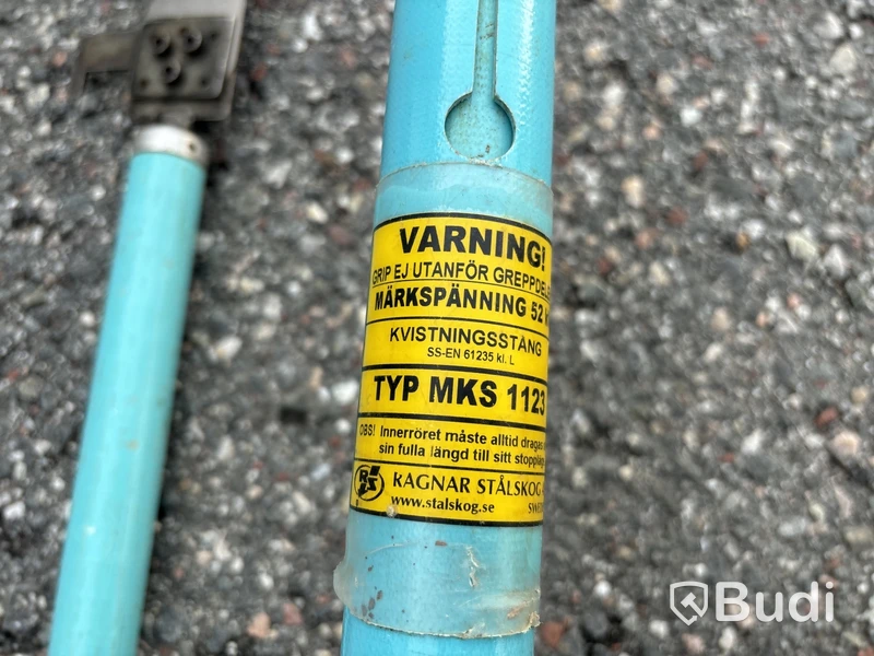 2 st isolerade kvistningsstänger MKS 1123
