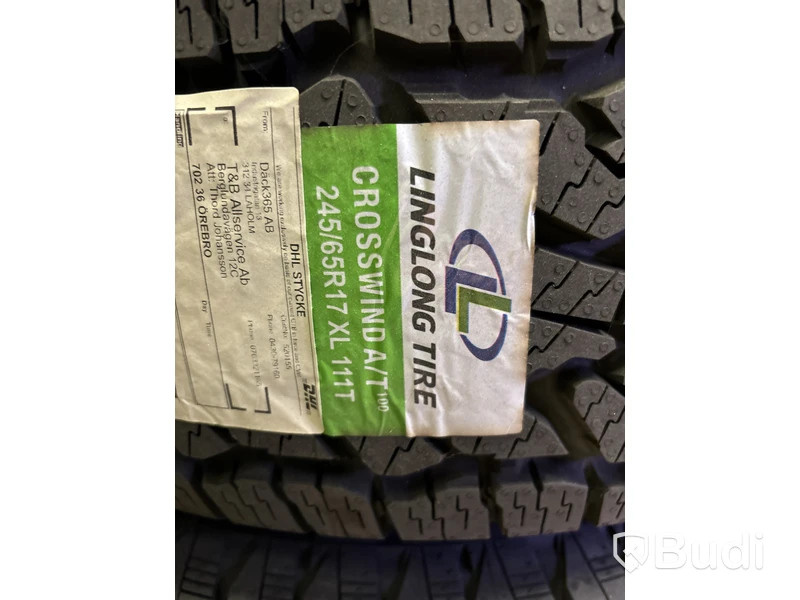4 st nya däck Linglong Crosswind 245/65R17 M+S