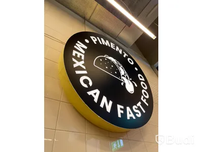 Pimento Ljusskylt väggmonterad