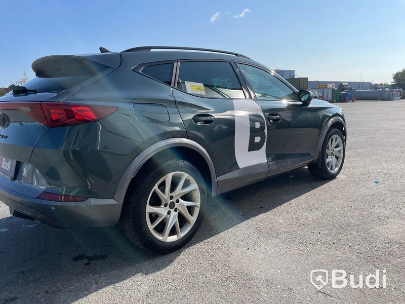 Personbil Cupra Formentor 1.5 TSI DSG Sequeltial, 150hk -  2022 - EXPORT momsfri försäljning inom EU. Regnr: TOB05J, Chassi no: VSSZZZKMZNR076519 - Köpare: SAS AUTOPASCHER, VAT FR74948697883 , Land: Frankrike, Intrastat HS code: 87039000, Vikt: 1476 kg