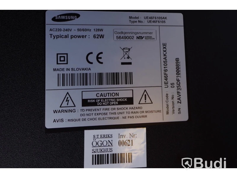 TV 46” SAMSUNG UEF6105AK